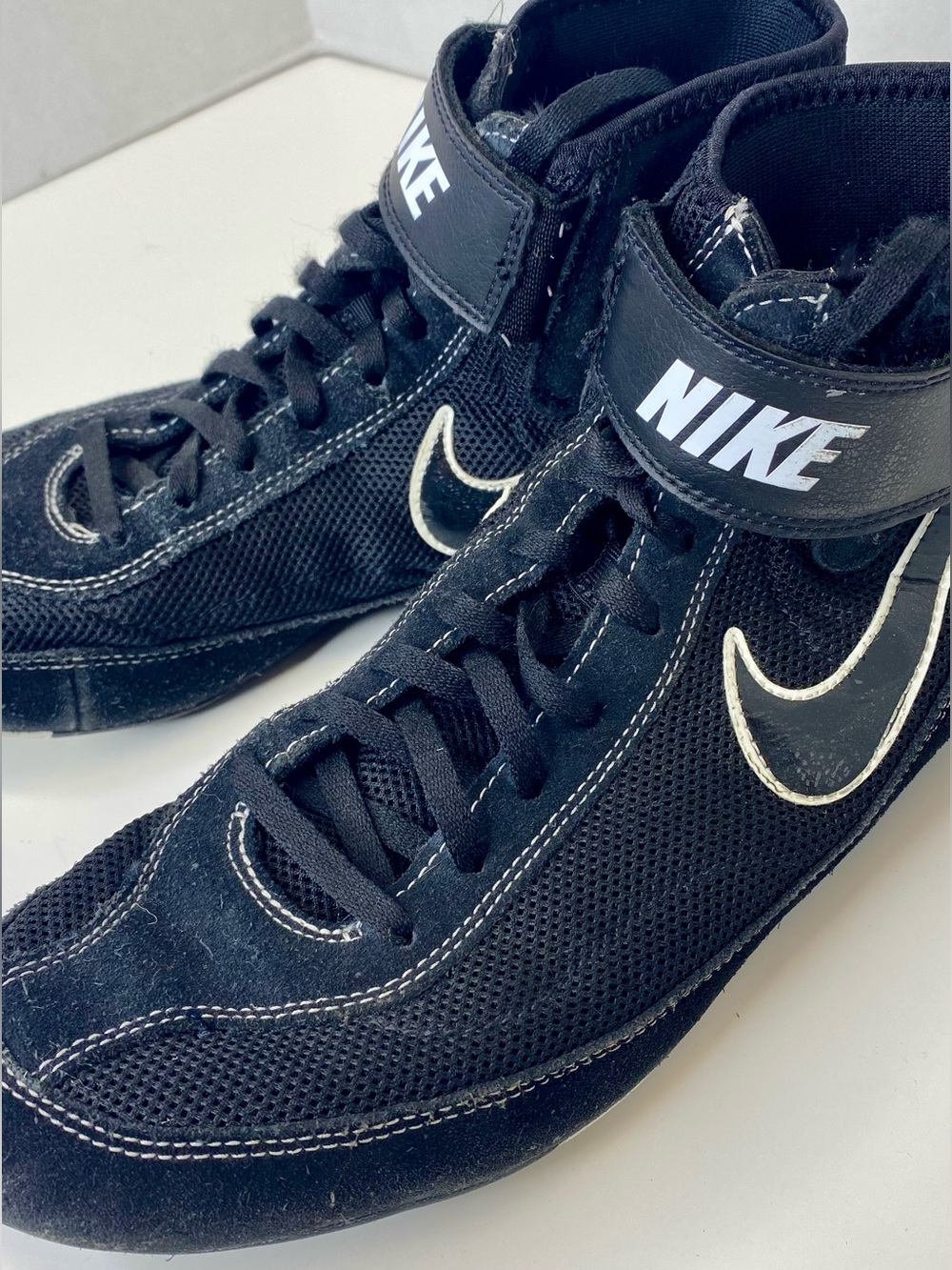 Black Nike Wrestling Shoes